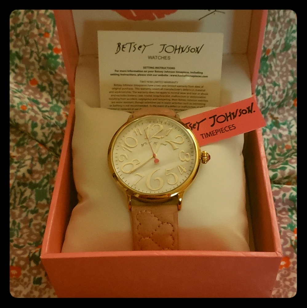 Betsey Johnson watch